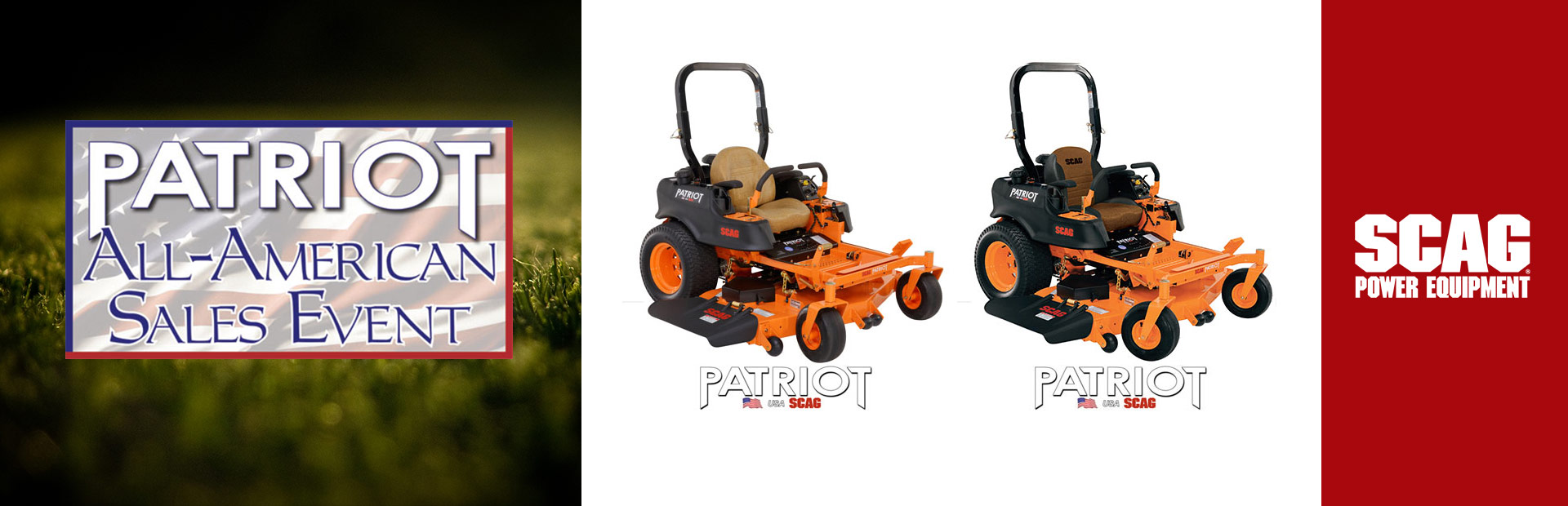 Scag: Patriot All-American Sales Event
